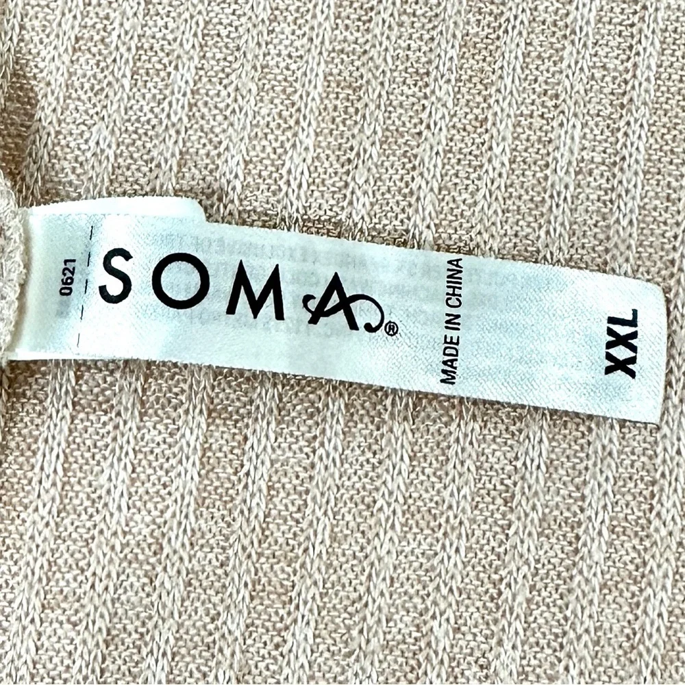 Soma Dusty Pink Brushed Cozy Rib Duster - Picture 6 of 7